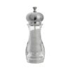 Chrome Acrylic Salt Mill 15cm High