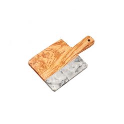 Olive Wood/Marble Serving Peel 9 inch