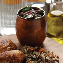 Antique Copper Hammerd Mug 14oz