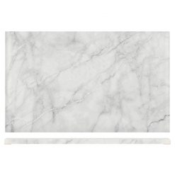 1/1 Gastro White Marble Effect Display Slab