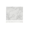 1/2 Gastro White Marble Effect Display Slab