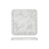 Square White Marble Effect Tray 230x230mm
