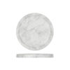 Round White Marble Effect Tray Dia 230mm