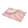Greaseprof Paper Red Gingham Print 35 x 25cm