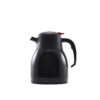 Black Stainless steel vacuum push button jug 1.2 Ltr