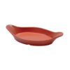 8oz Eared Augratin Oval Terracotta