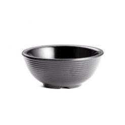 Ramekin, Ribbed, Round, Black, 120ml (4oz)