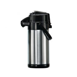 Compact Lever Type Brushed Elia Airpot 2.5 Litre