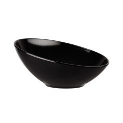 Plastic Black Melamine Tilt Buffet Bowl 62.22cl