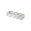 Wooden Crate Whitewash 31 x 12 x 7cm