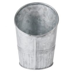 Galvanised Fry Cup Angled 10 oz