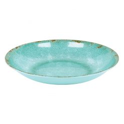 Blue Casablanca Melamine Bowl 420mm 6 ltr
