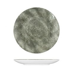 Grey Shakti Stone Melamine Side Plate Dia 230x25mm