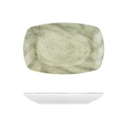 White Shakti Stone Melamine Plate 235x150x25mm
