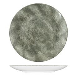 Grey Shakti Stone Melamine Dinner Plate Dia 270x25mm