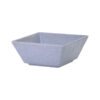 Mirage Martello Grey 20cm Square Bowl 2L