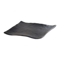 Mirage Martello Black Square Platter 28cm