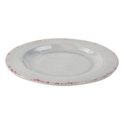 Grey Casablanca Melamine Plate