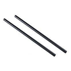 Black Paper Smoothie Straw 8 Inch