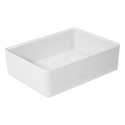 Kata White Melamine Crock 260x345x100mm 6700ml