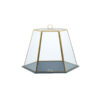 Artesa Glass Serving Cloche with Slate Base