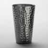 Tumbler Stainless Steel Hammered Black 16oz