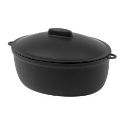 Oval Cooking Pot With Lid 500ml
