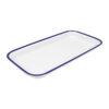 Blue Enamelware Melamine 1/3 gastro Tray