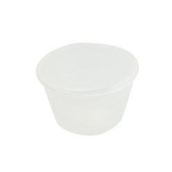 Pudding Basin Polypropylene 28cl 10cm With Lid