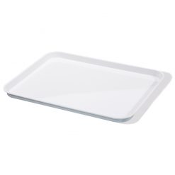 Tray White ABS Plastic Oblong 35 x 45cm