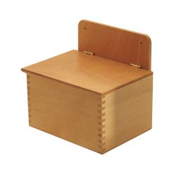 Wooden Salt Box 5.5Lb Capacity