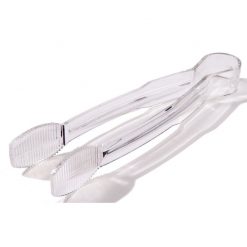 Tongs Clear Plastic 23cm