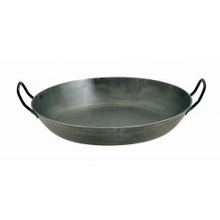 Paella Pan Black Iron 37cm