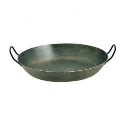 Paella Pan Black Iron 47cm
