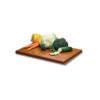 Prepara Chopping Board Brown Poly 46 x 30 x 2cm