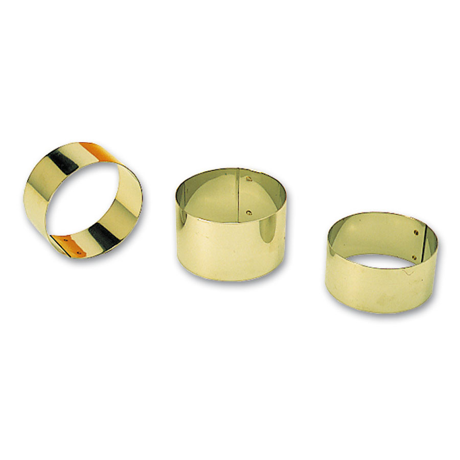 Round Cake Mould Stainless Steel 6 Round Cake Mould Stainless Steel 6.2 x 3cm