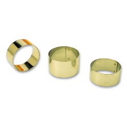 Round Cake Mould Stainless Steel 6.5 x 4cm