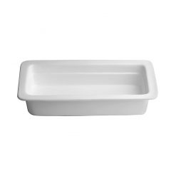 1/1 Food Pan Porcelain White