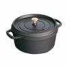 Casserole Black Cast Iron Round 25cl 10cm
