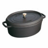Casserole Black Cast Iron Oval 60cl 15cm