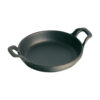 Baking Dish Black Cast Iron Round 40cl 16cm