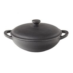 Mini Wok with Lid 8.5 inch 21.5cm 20oz 58cl