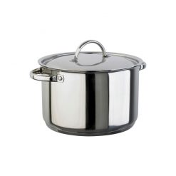 Stewpan Light Duty S/S 2ltr 18cm With Lid