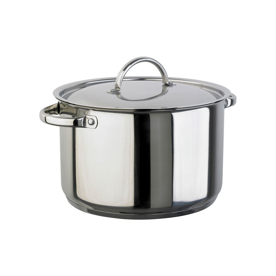 Stewpan Light Duty S/S 3ltr 20cm With Lid 1 Stewpan Light Duty S/S 3ltr 20cm With Lid