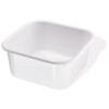 Food Grade Bowl Square 33cm White