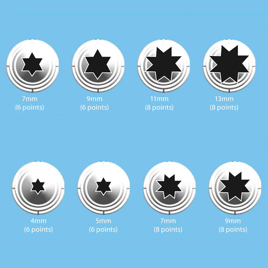 Frost It Decorating Tip Kit - Standard Star 1 Frost It Decorating Tip Kit - Standard Star