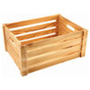 Wooden Crate Burnt Finish 41 x 30 x 18cm