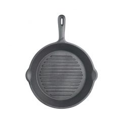 Cast Iron Skillet 24cm Ribbed