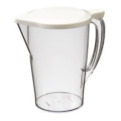 Plastic Jug With Lid 1 Litre