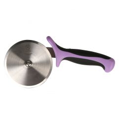 Mercer 4 inch Pizza Cutter Purple Handle